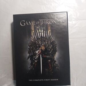 Game of Thrones The Complete First Season Dvd Disc 2012 5-Disc Set - Used